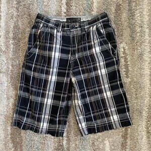 BKE Sz 29 Y2K The Buckle Men’s Plaid Preppy Shorts